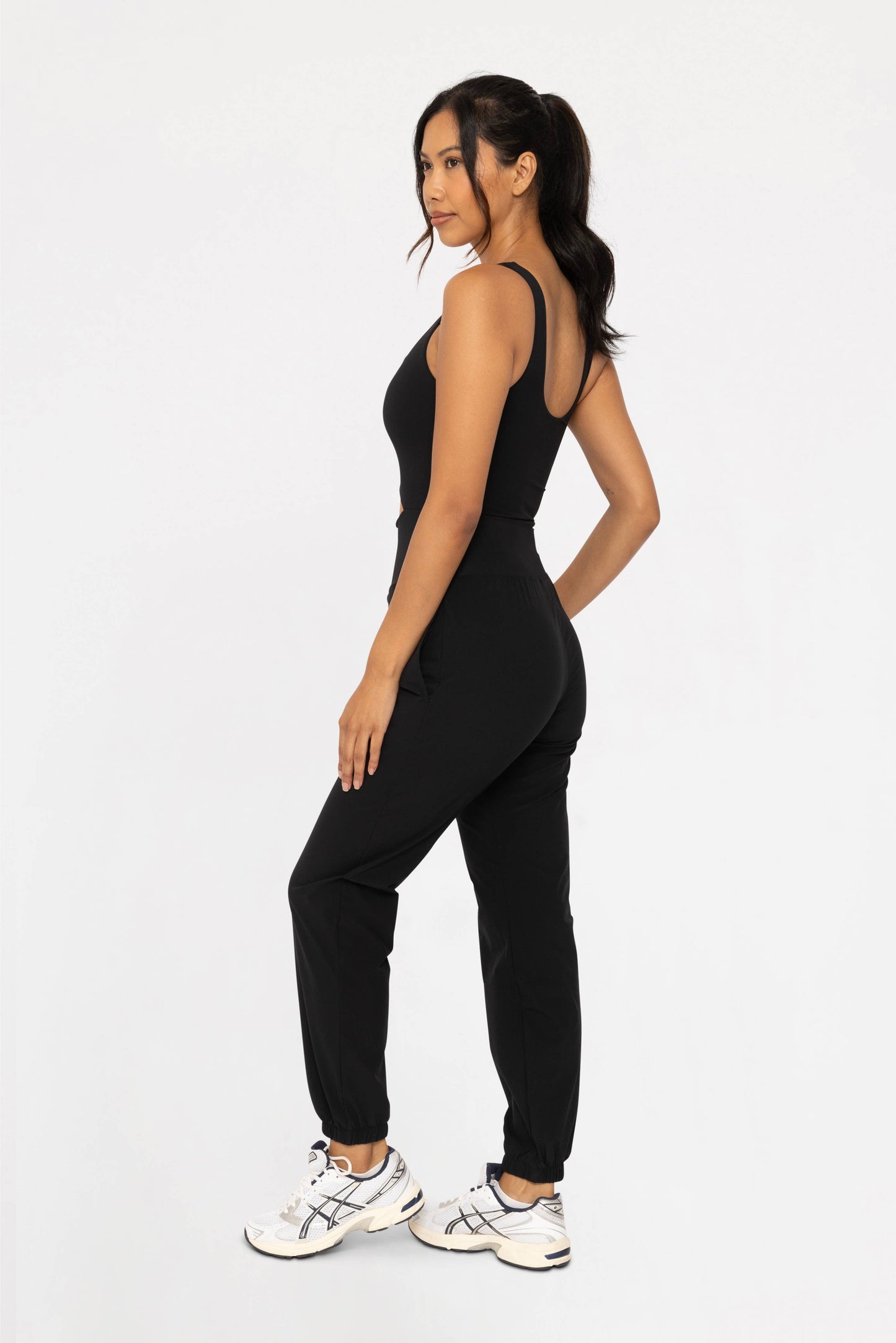 MonoB Keyhole Cut Out Active Jumpsuit
