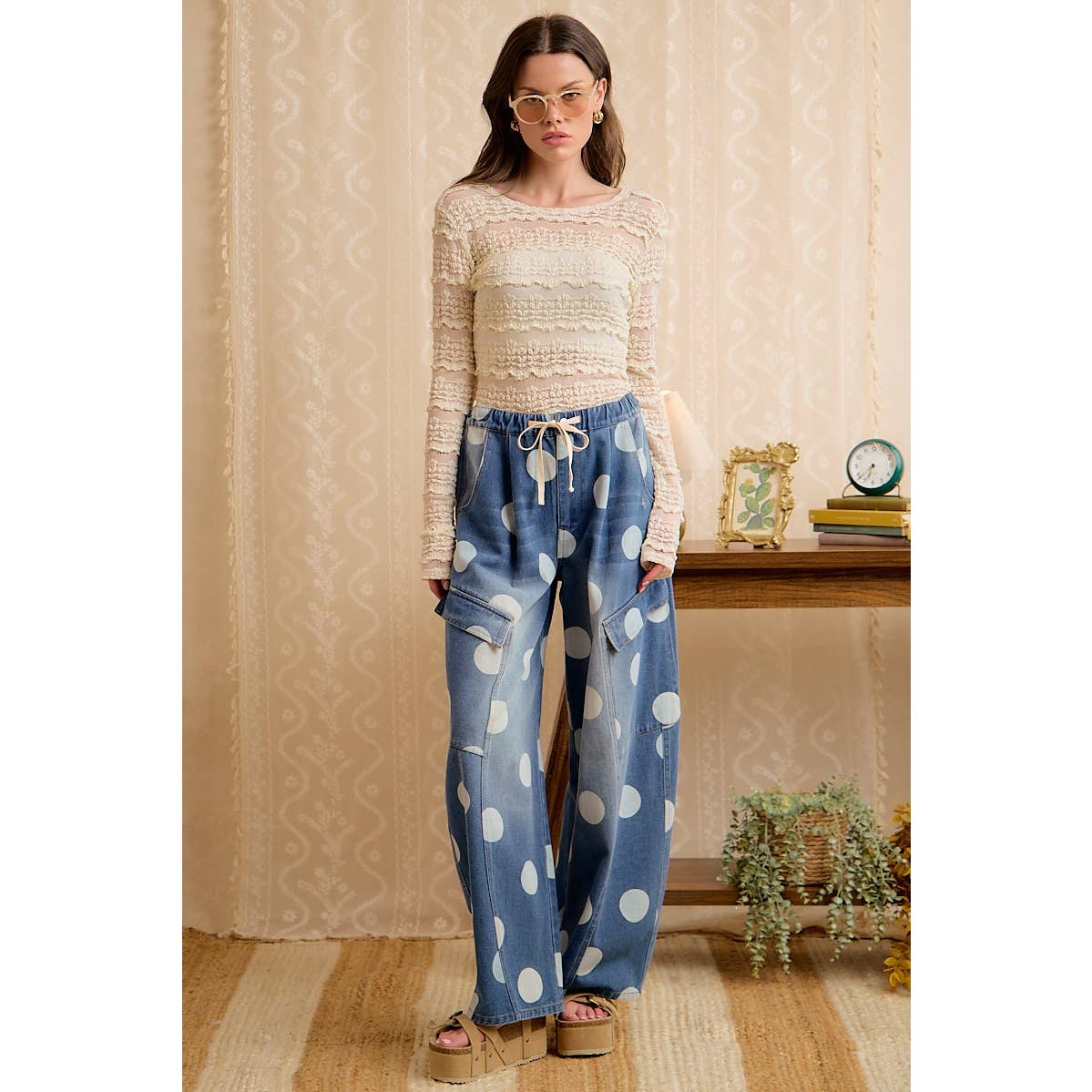 Spotted & Spoiled Barrel Jean