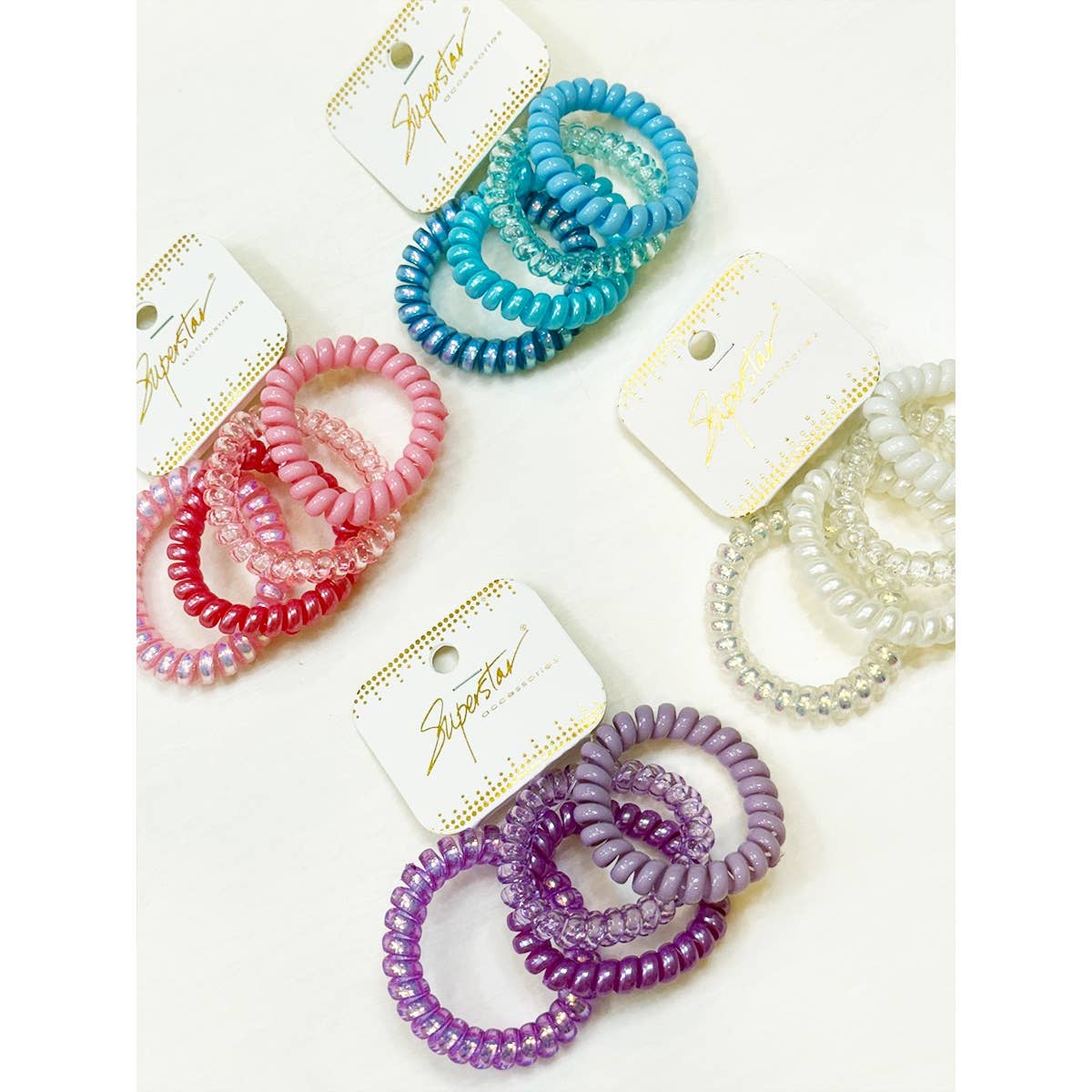 Chrome Hair Ties