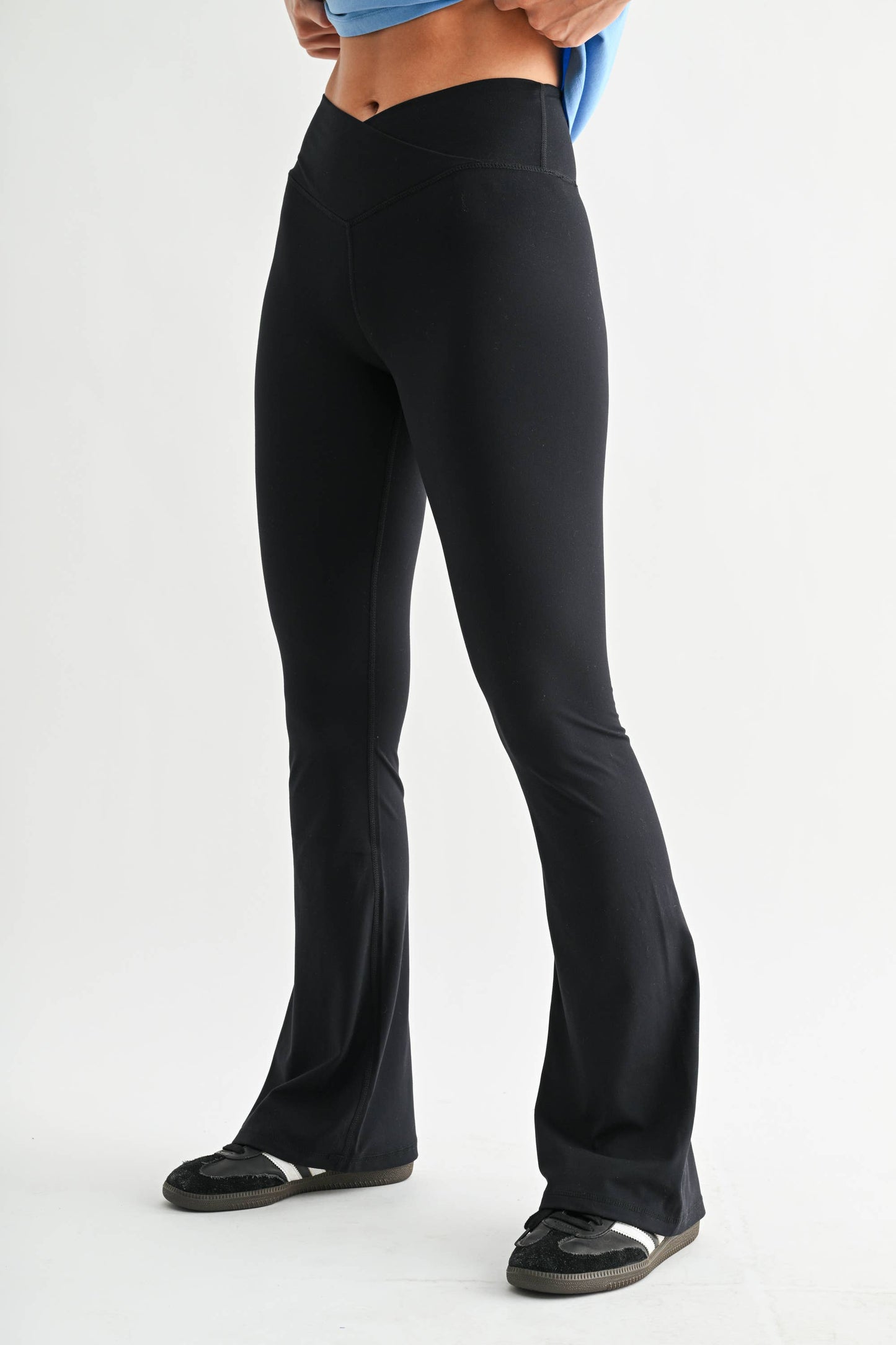 Venice Crossover Waist Yoga Pants