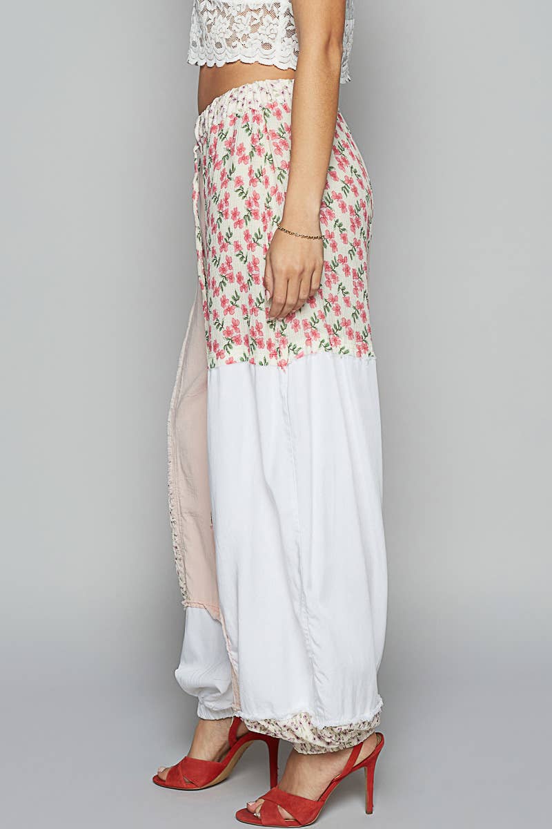 Pol Vintage Patchwork Jogger