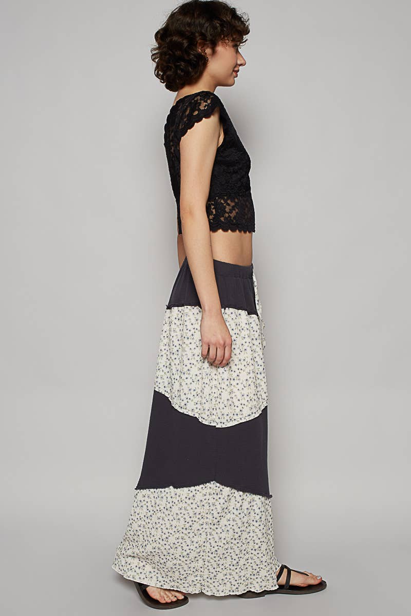 POL Ditsy Patch Wide Leg
