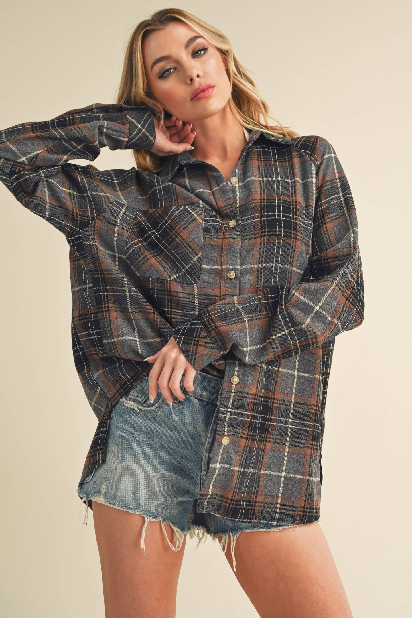 Katie Flannel Shirt
