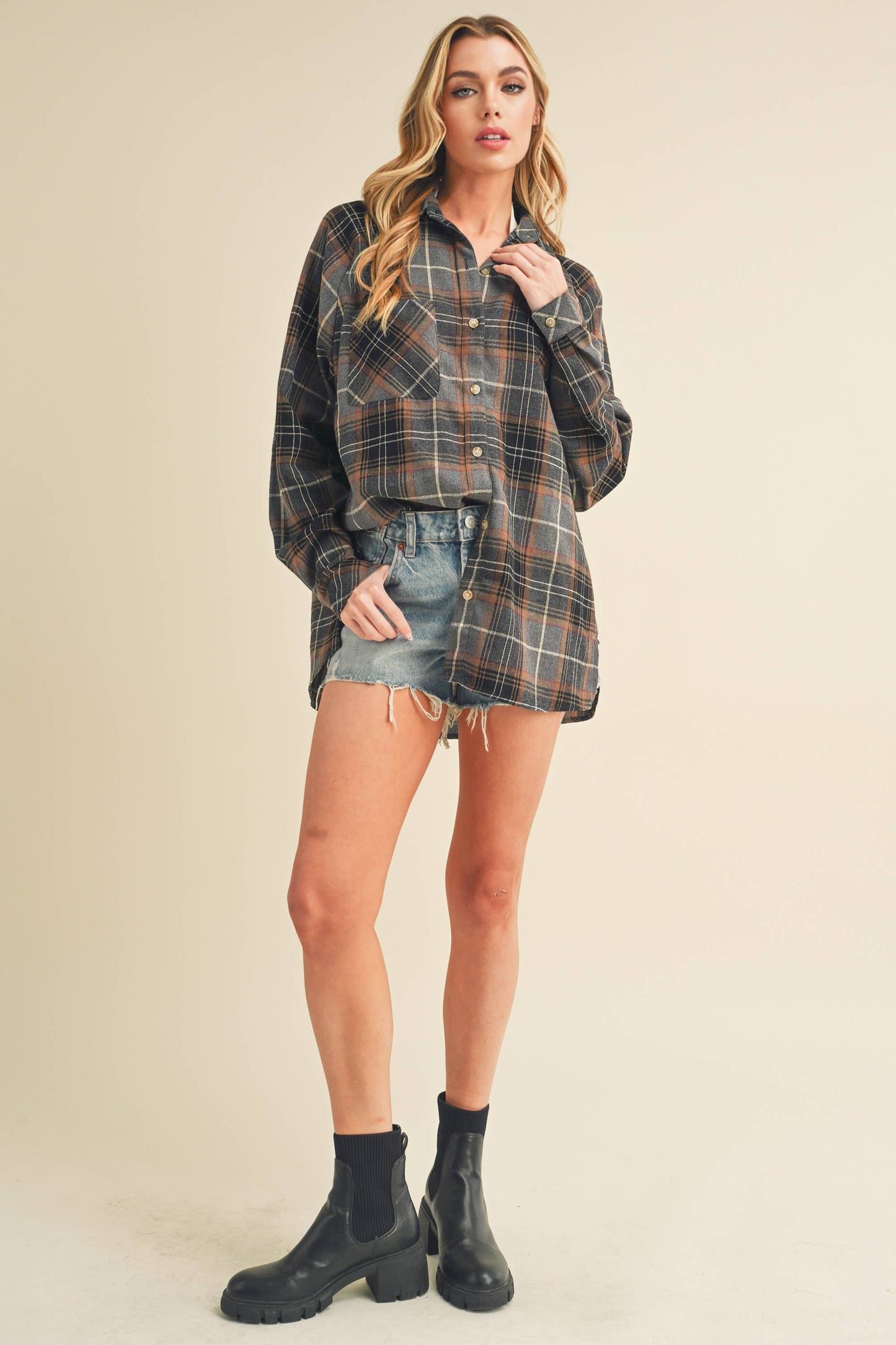 Katie Flannel Shirt