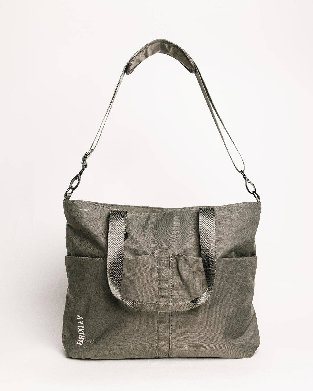 Gray Brixley Tote Bag – Chic Happens Clothing Co.