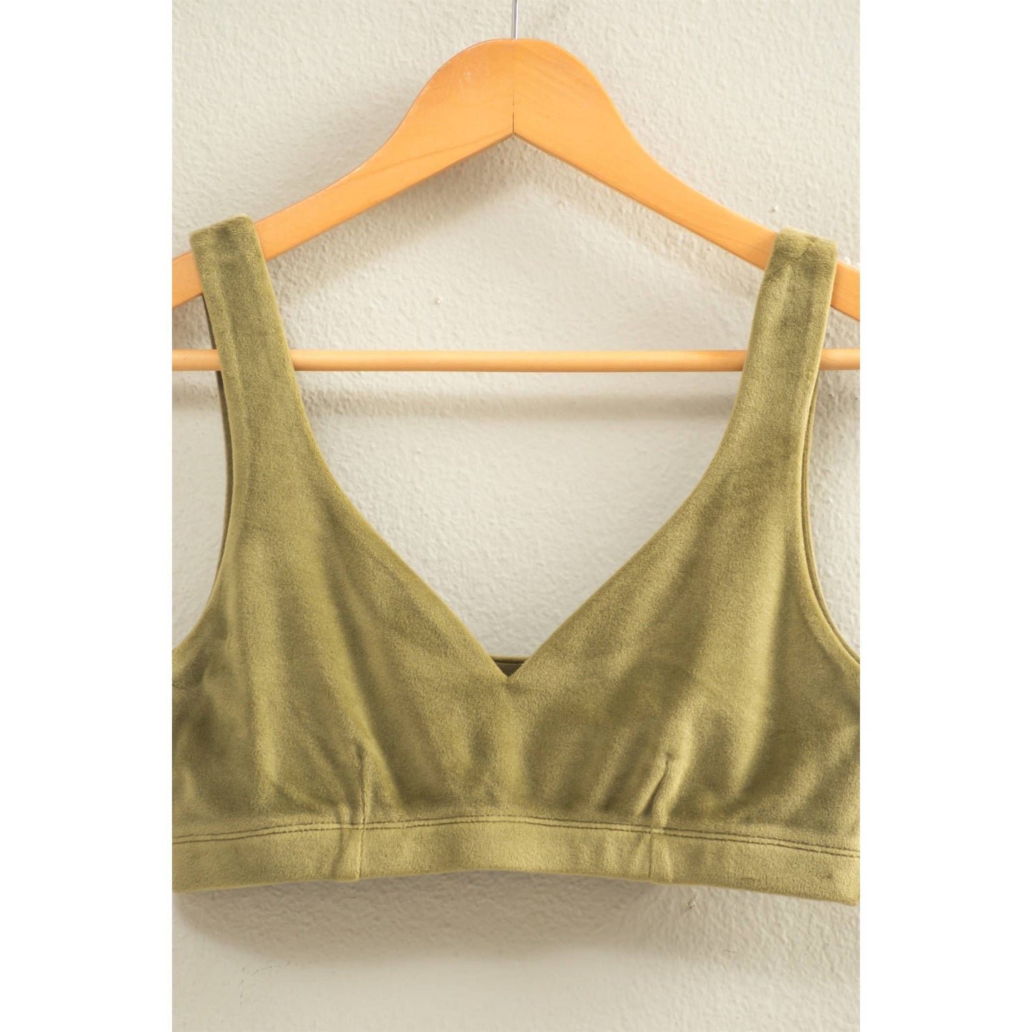 V-Neck Crop Bralette Top