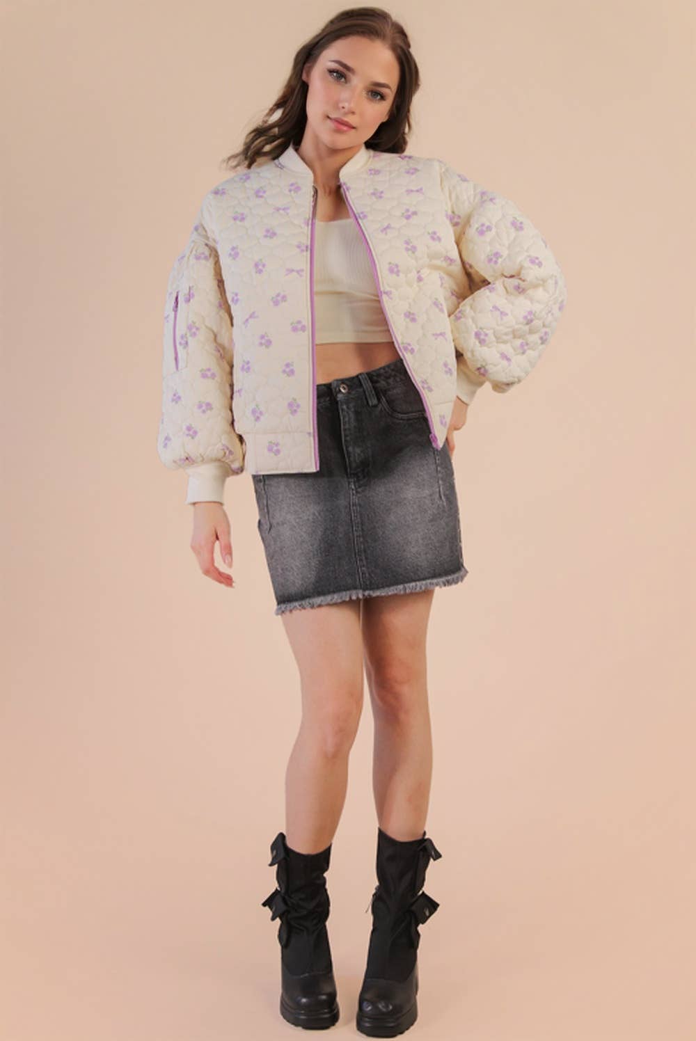 Coquette Quilted Jacket