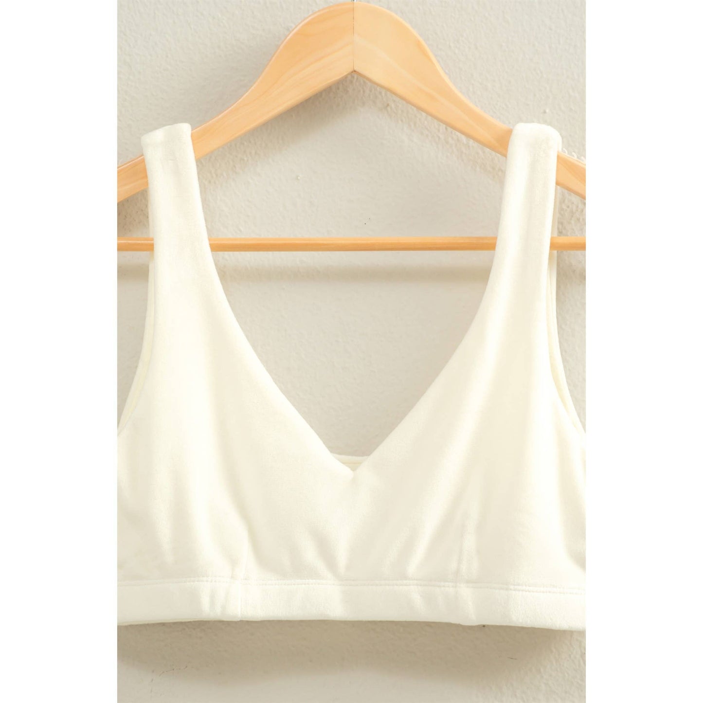 V-Neck Crop Bralette Top