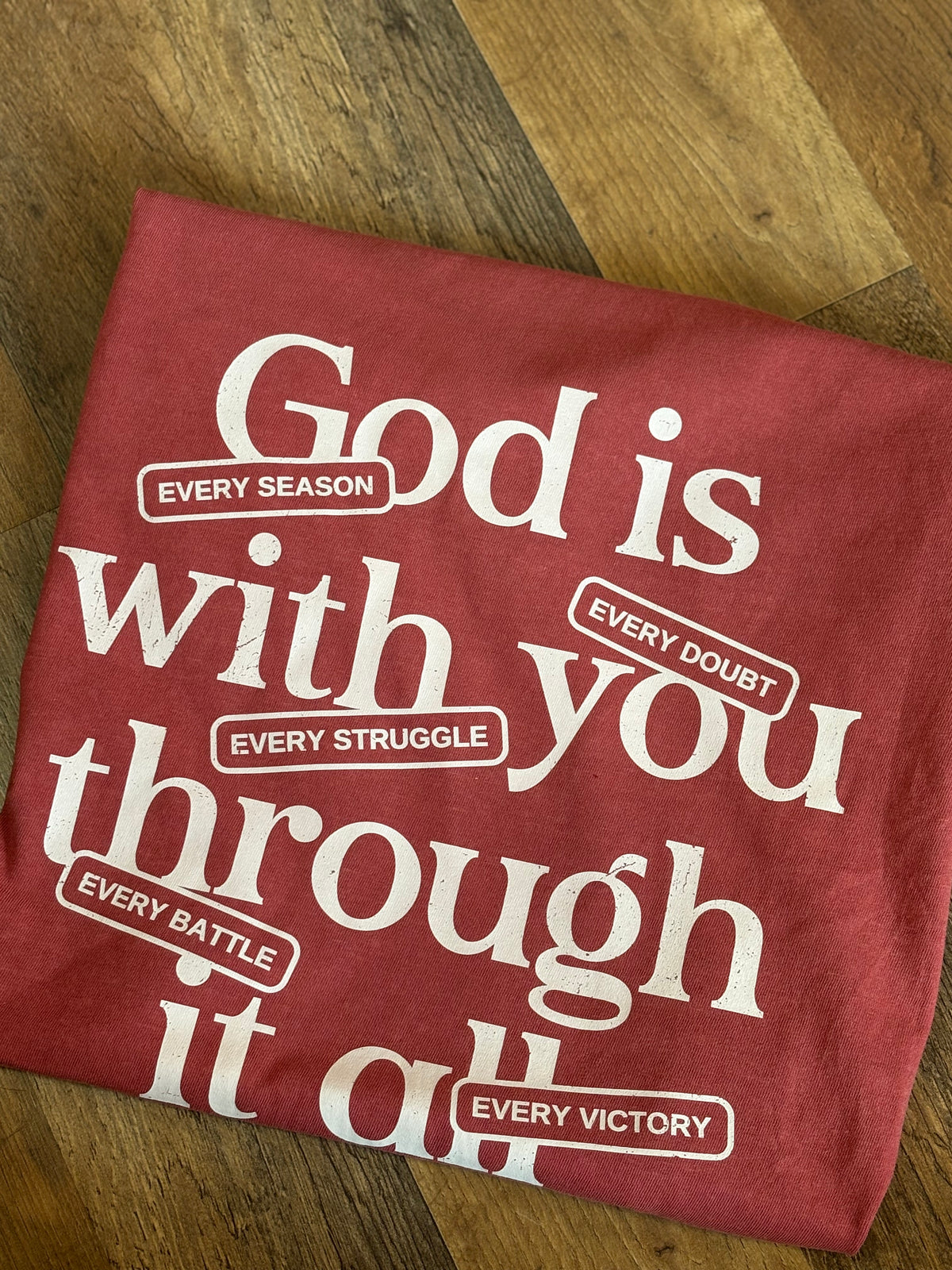 God Is With You Tee