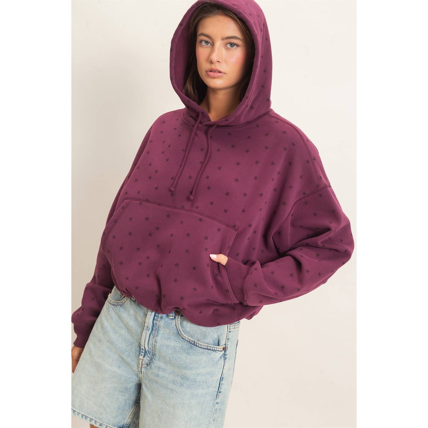 Stars Bubble Hoodie