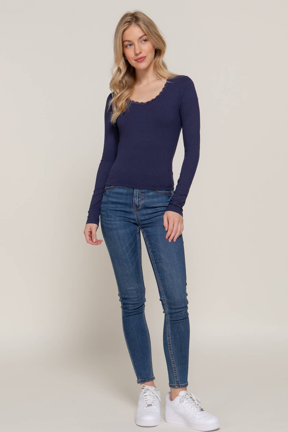 The Lace-Trim Essentials Top