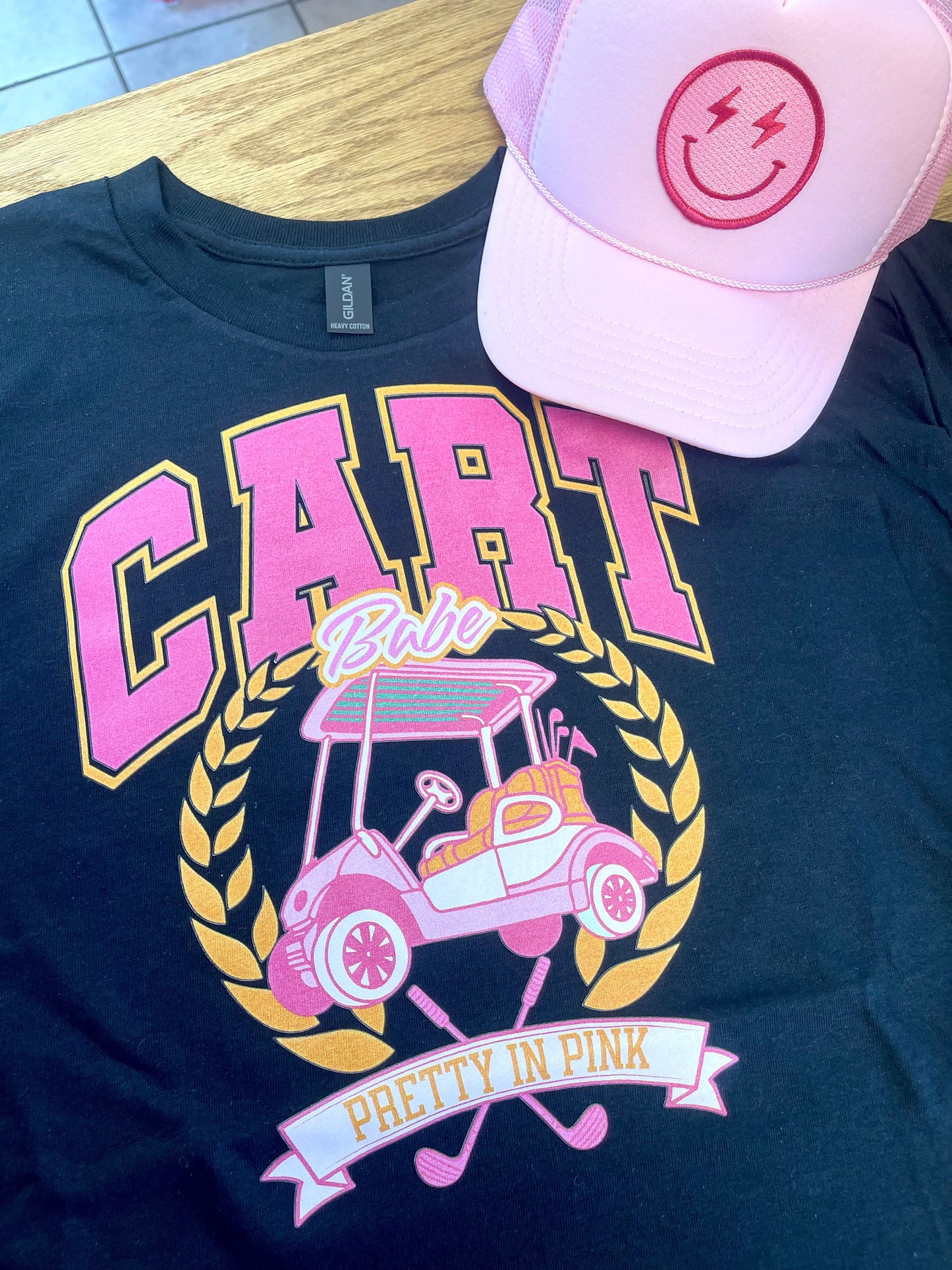 Cart Babe Graphic Tee