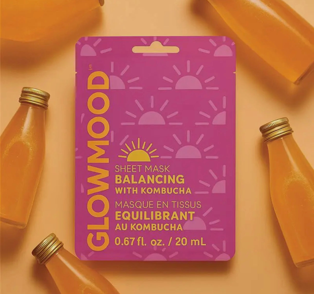 Balancing Sheet Mask With Kombucha