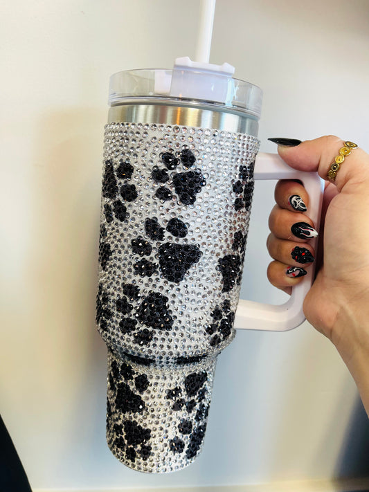 Bedazzle Paw Tumbler