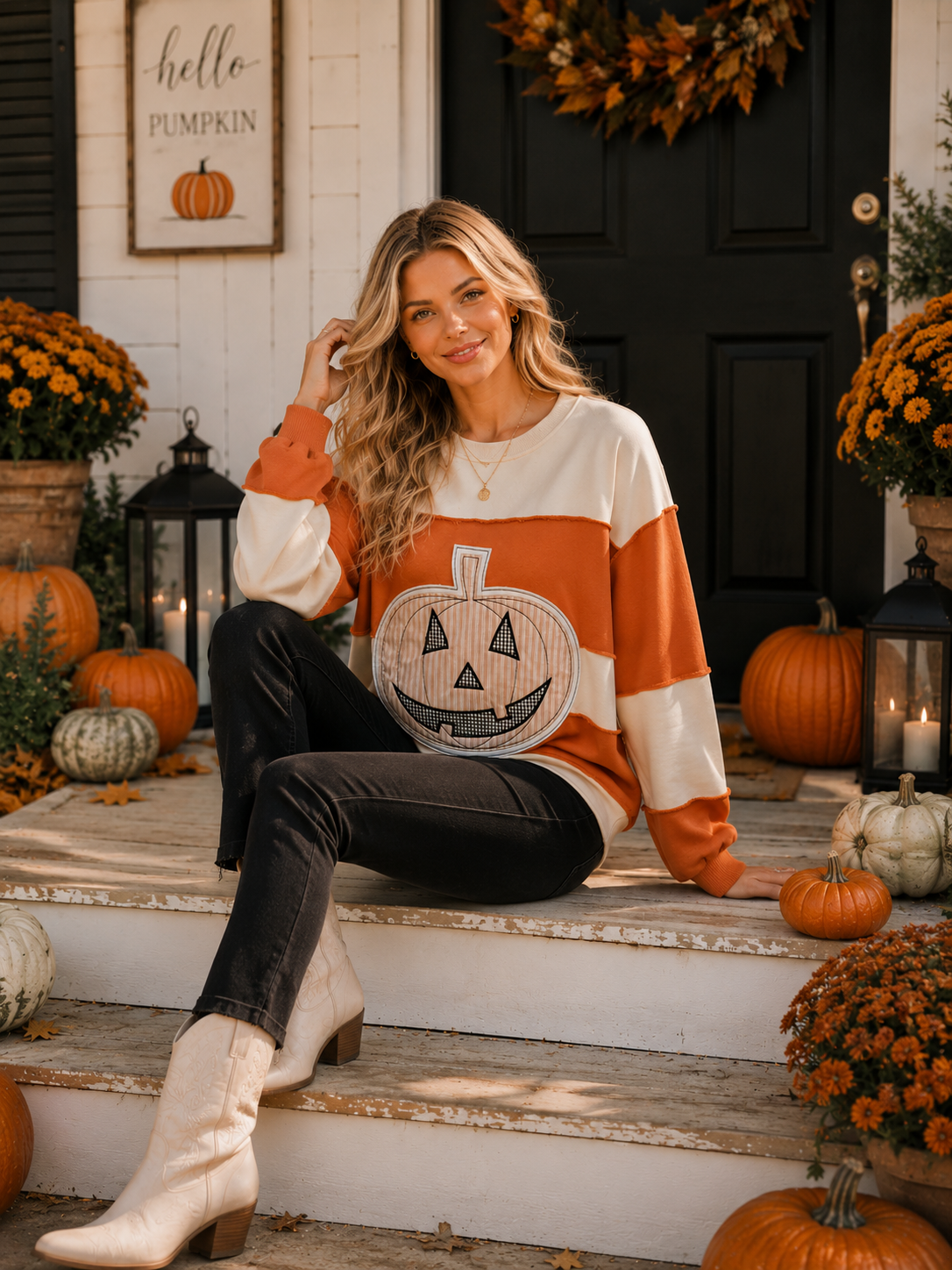 Pumpkin Spice Pullover