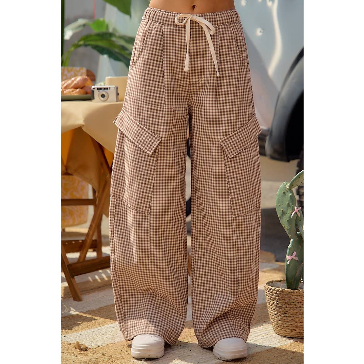 Check Please Barrel Pant