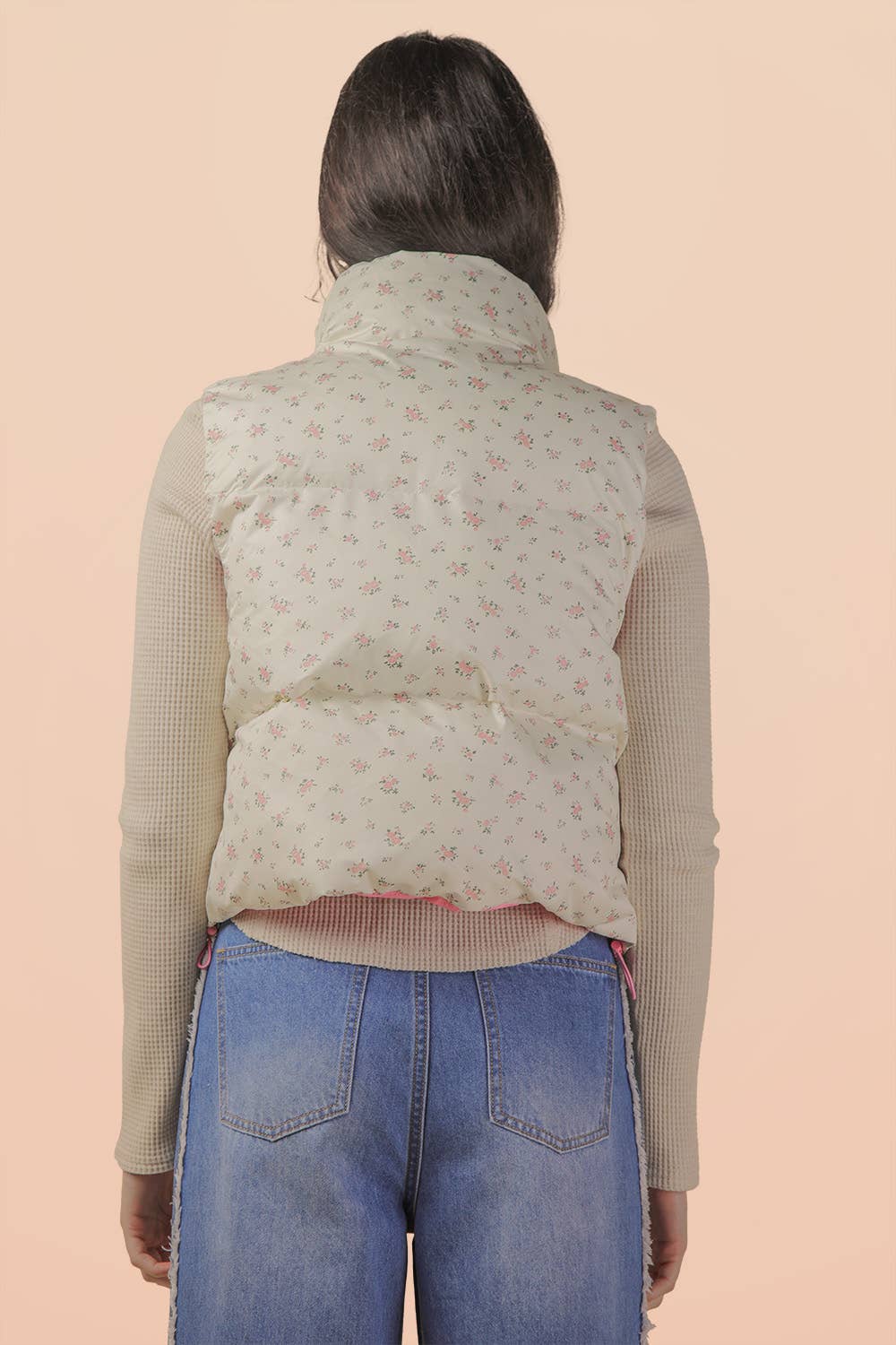Petal Puffer Vest