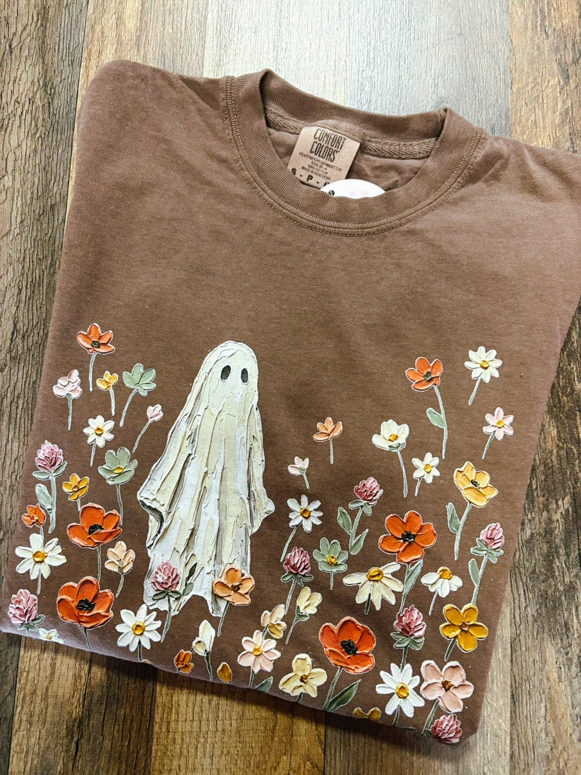 Floral Ghost Tee - PREORDER