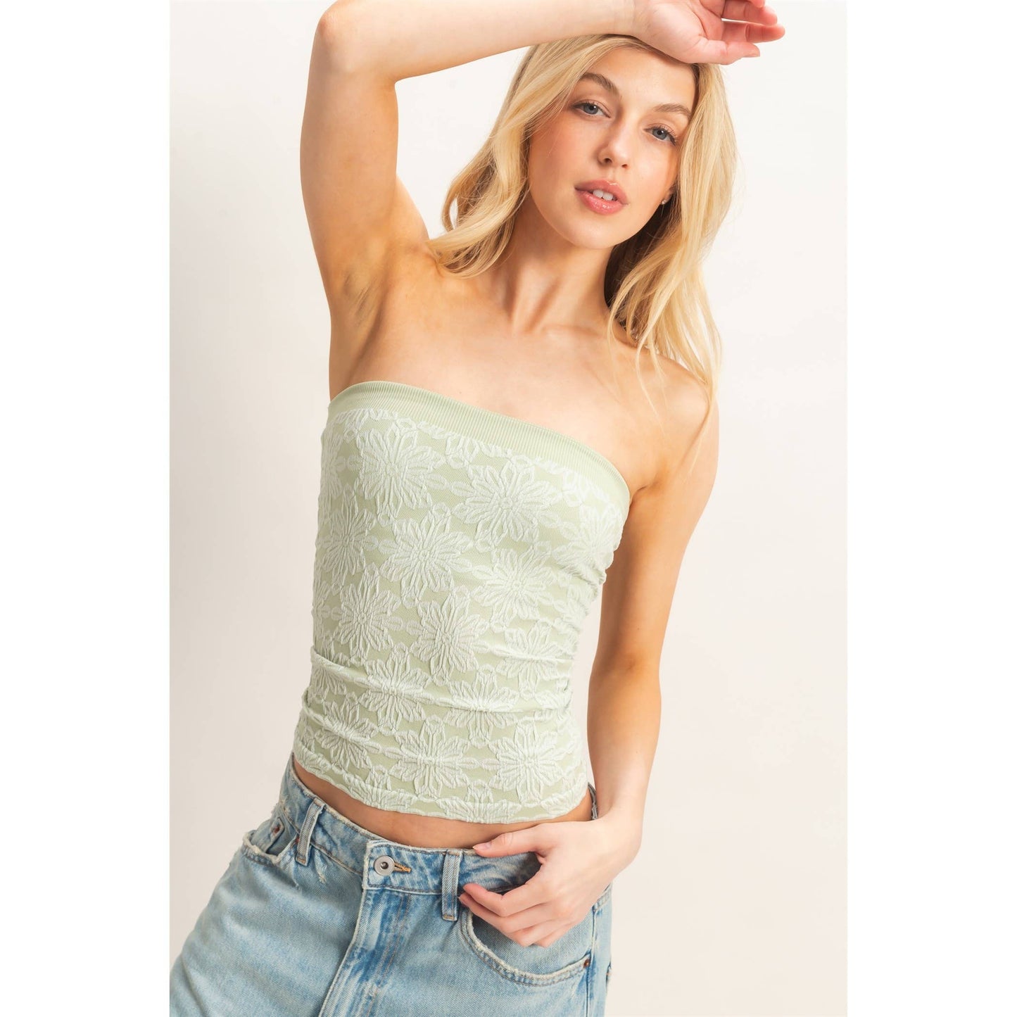 Bloom Babe Tube Top