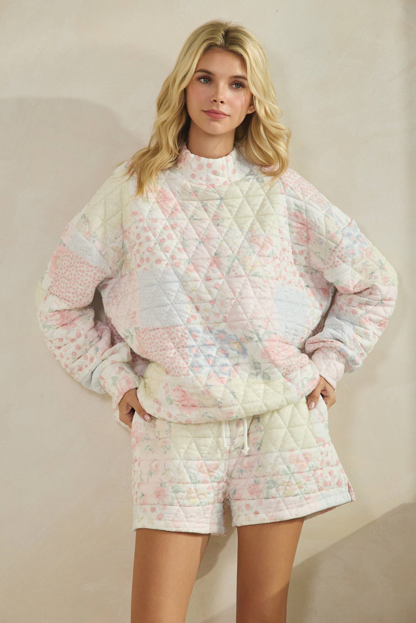 Cottage Core Quilted Short