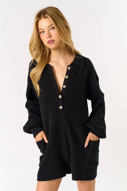 Roxie Sweater Romper