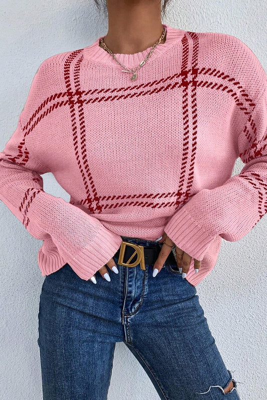 Sweetheart Drop Shoulder Sweater