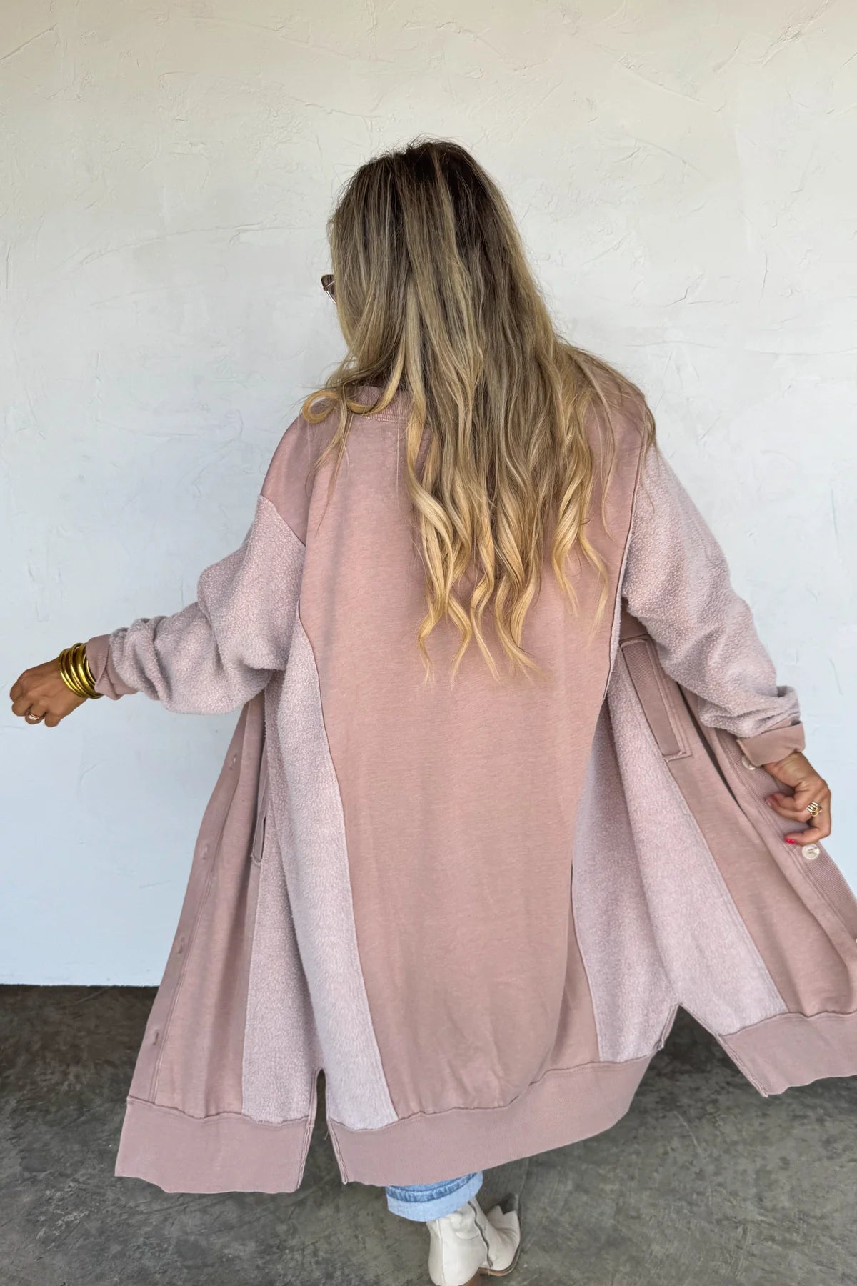 Desi Sweatshirt Cardigan