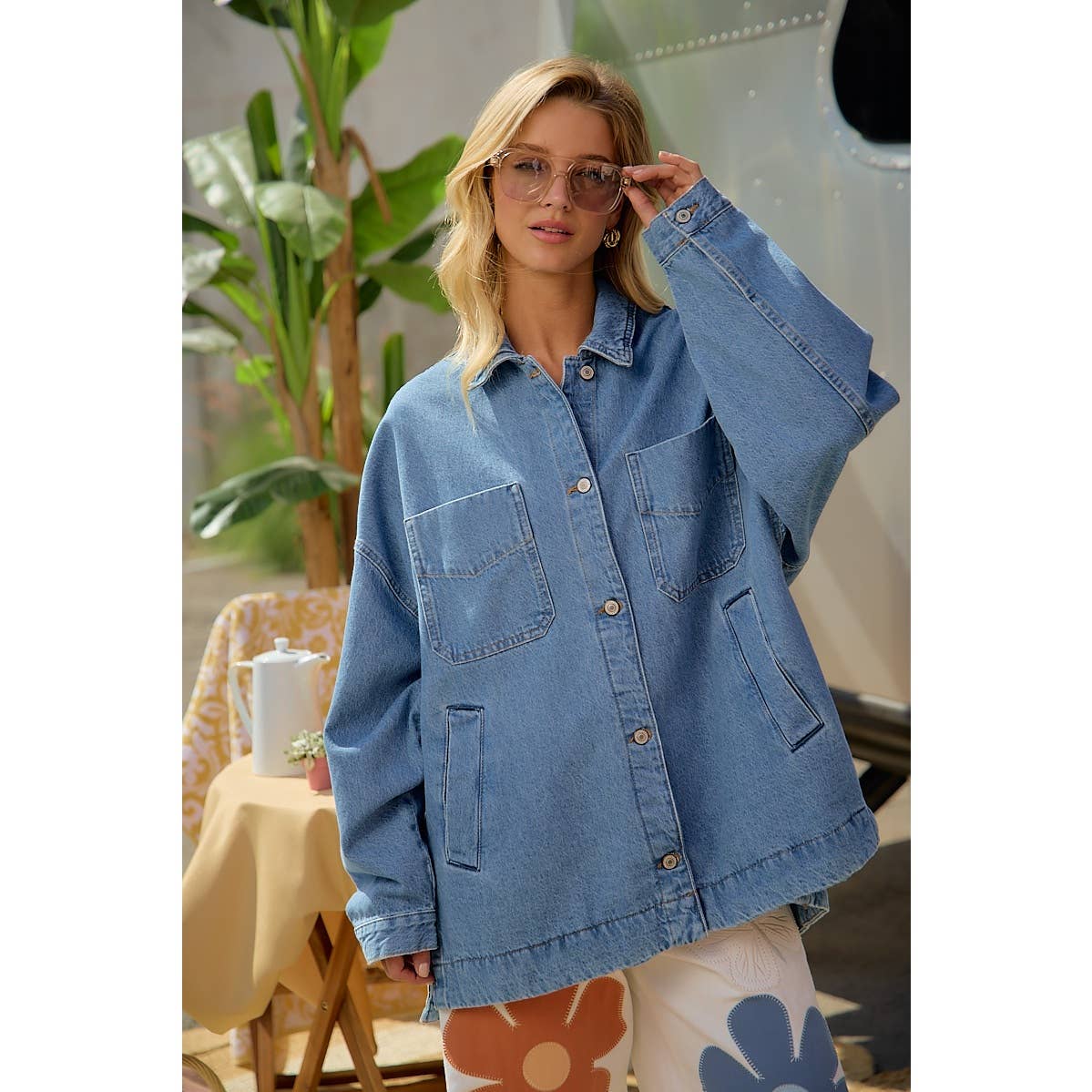 Denim Addiction Shacket