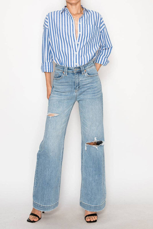 Artemis Vintage Corset Ultra High Rise Modern Wide Jeans