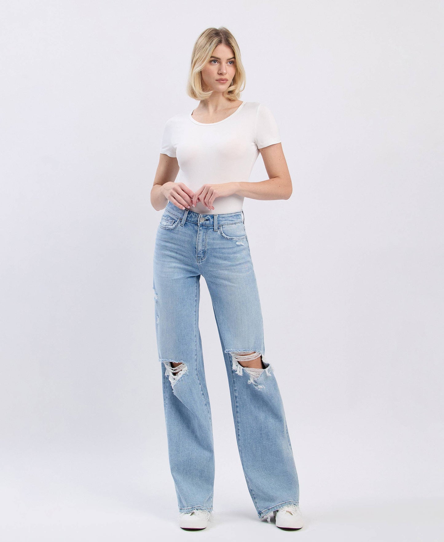 Flying Monkey Wide Leg Jeans