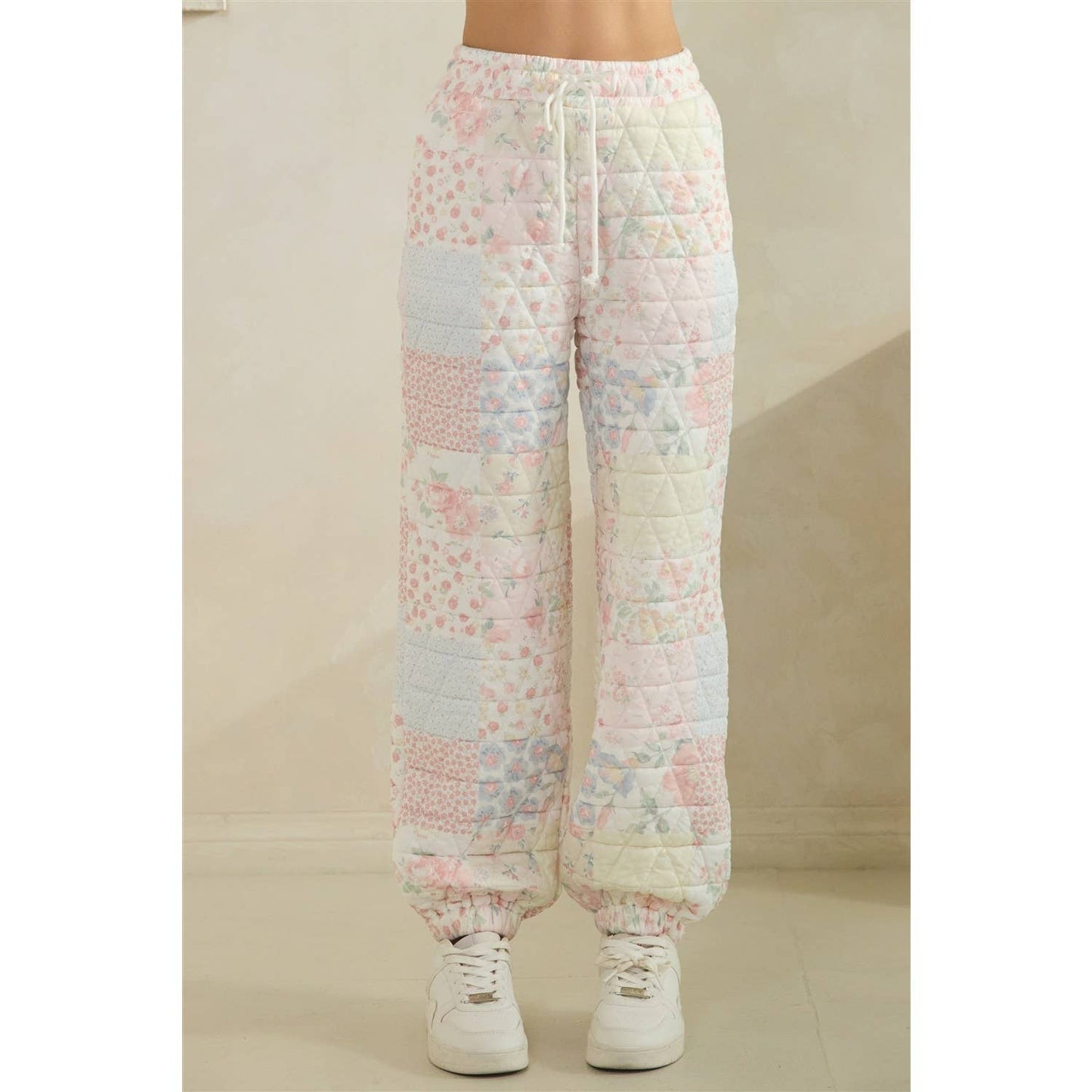 Cottage Core Quilted Jogger