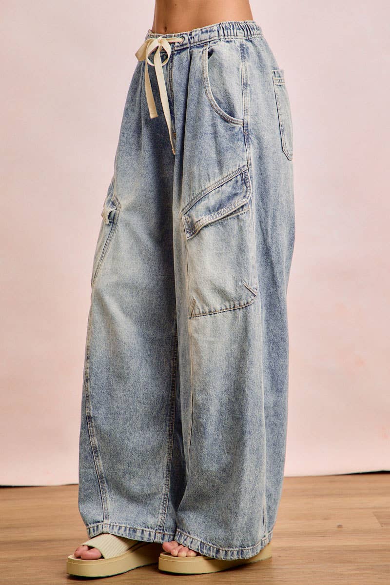 The Downtown Barrel Jean