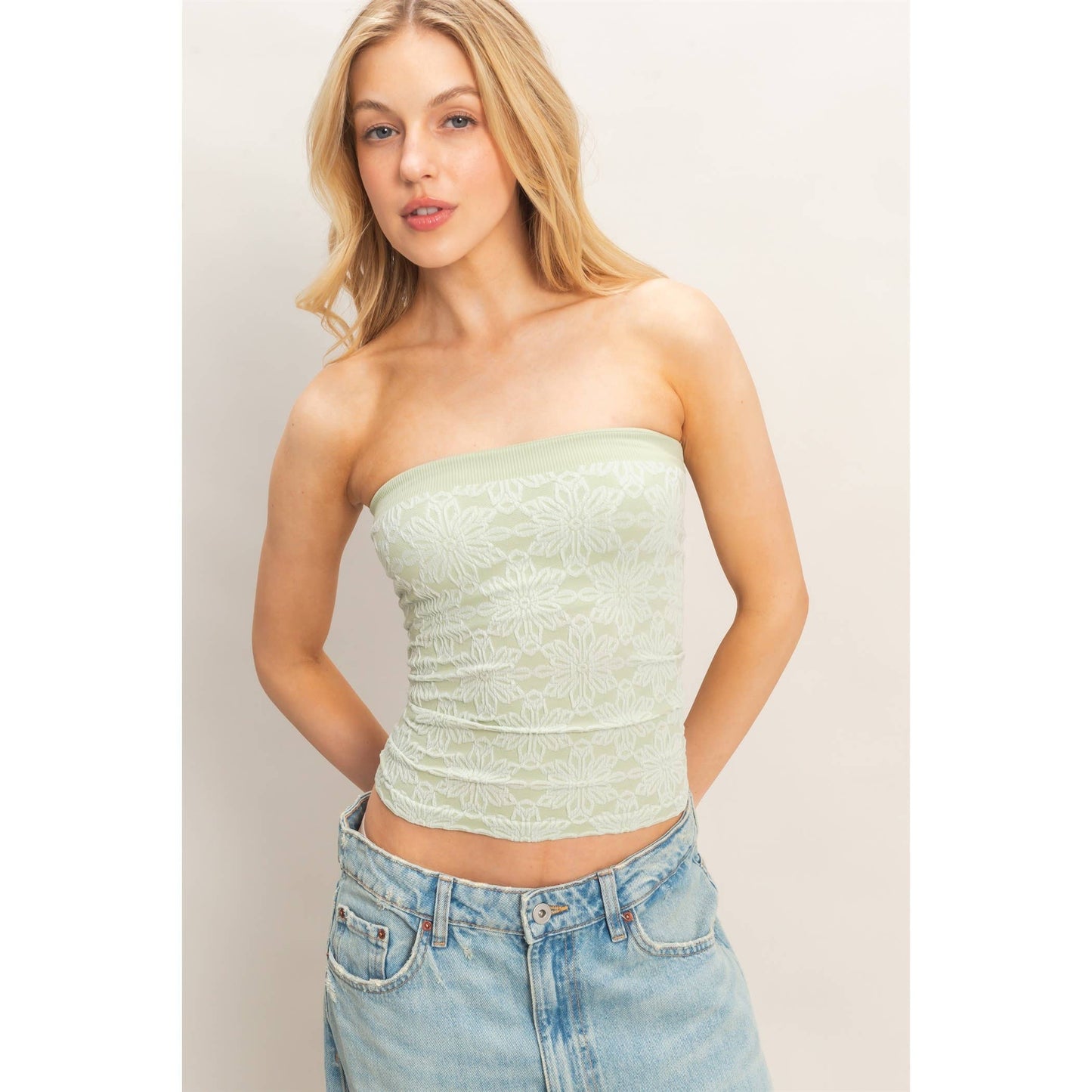 Bloom Babe Tube Top