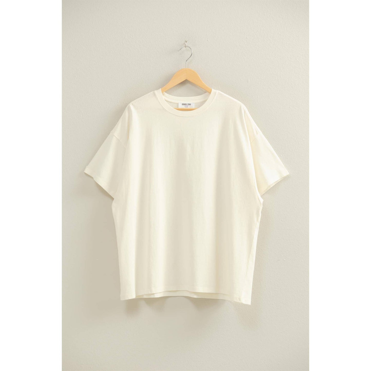 Mineral Wash Oversized Crew Neck Tee