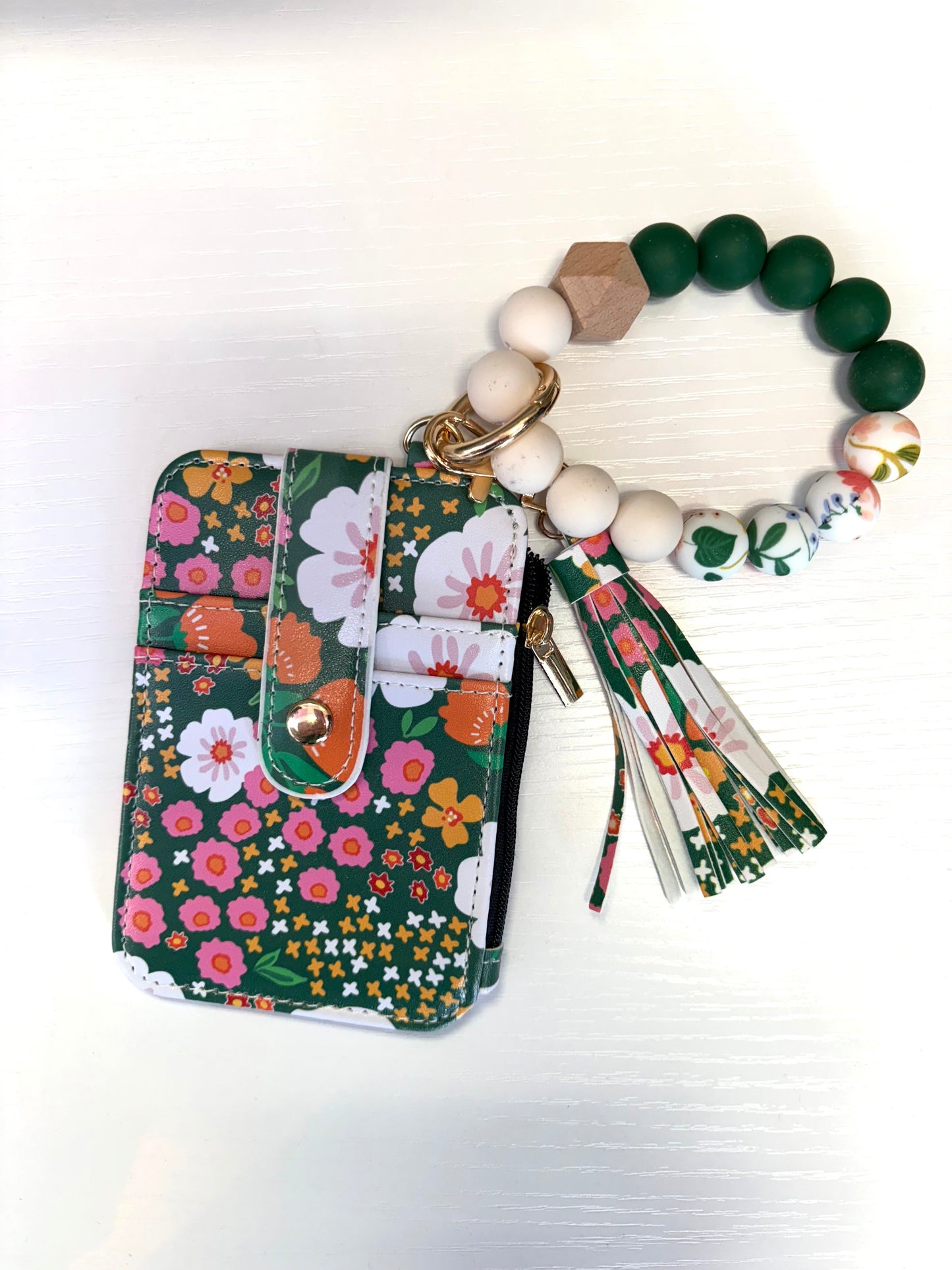 The Floral Wristlet Wallet