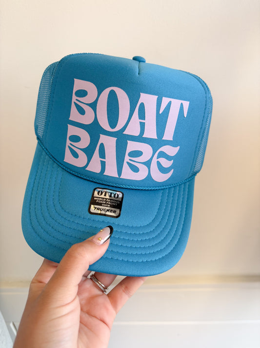 Boat Babe Trucker Hat