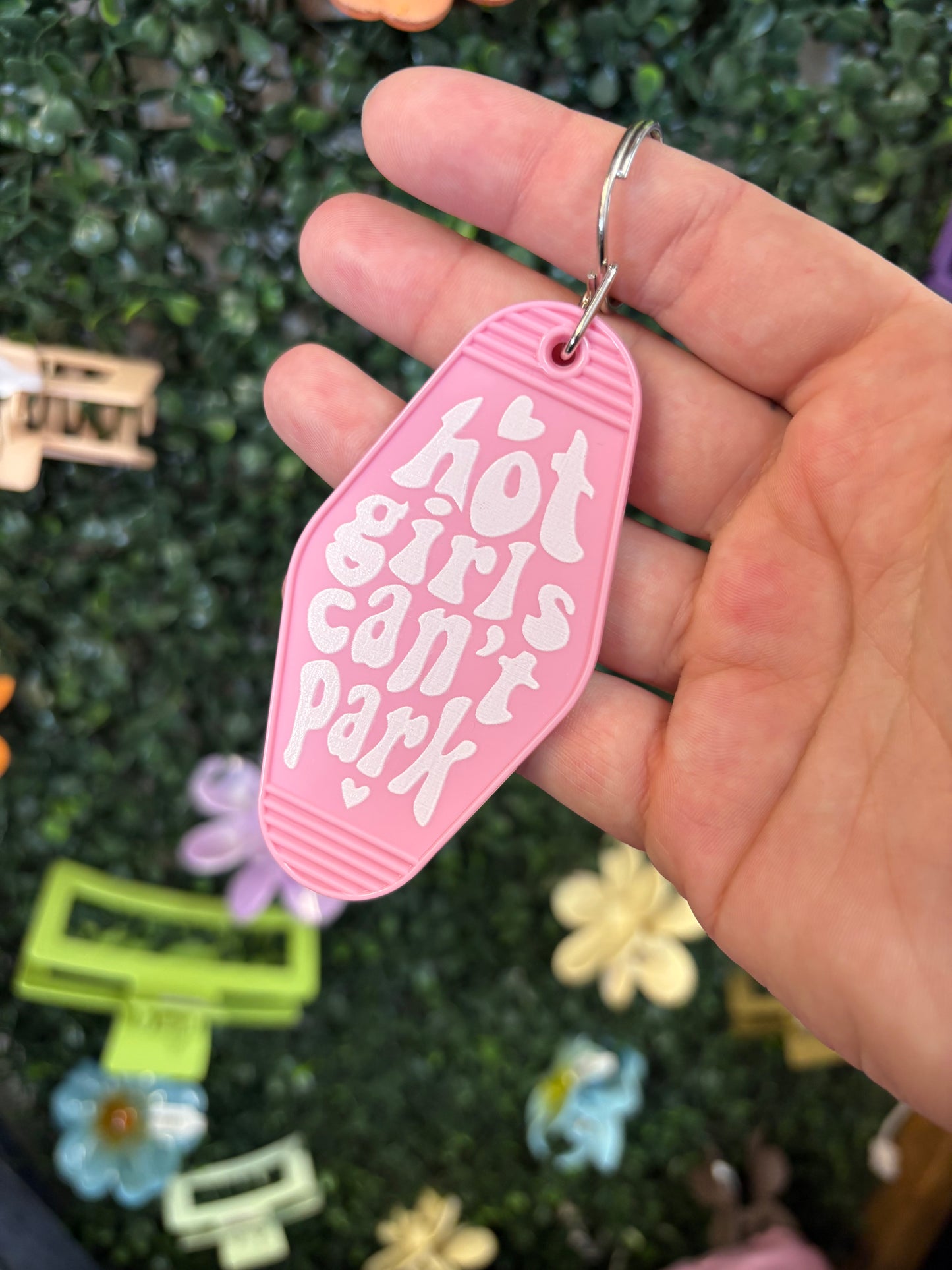 The Hot Girl Keychain