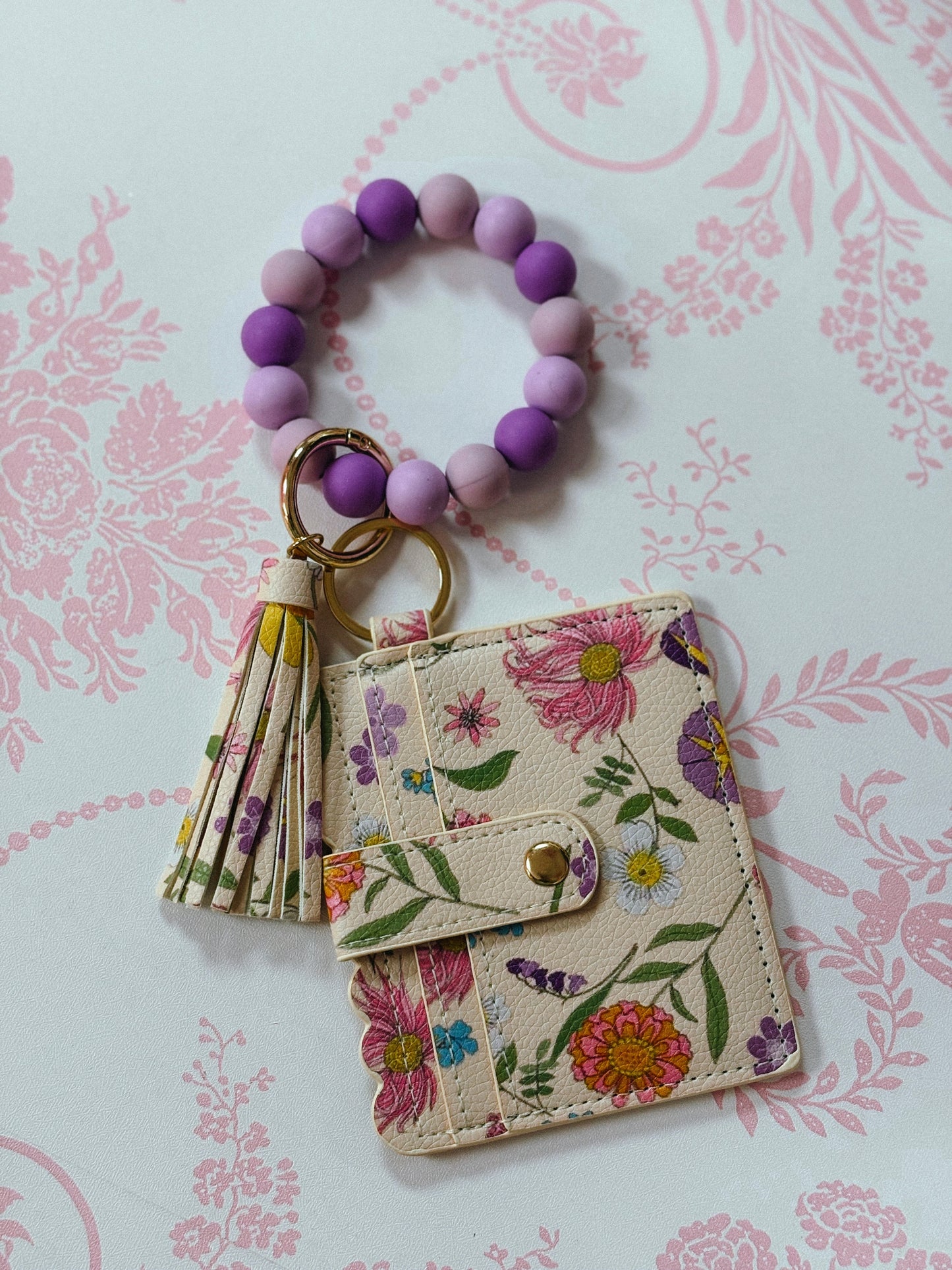 Blush Blossom Wristlets
