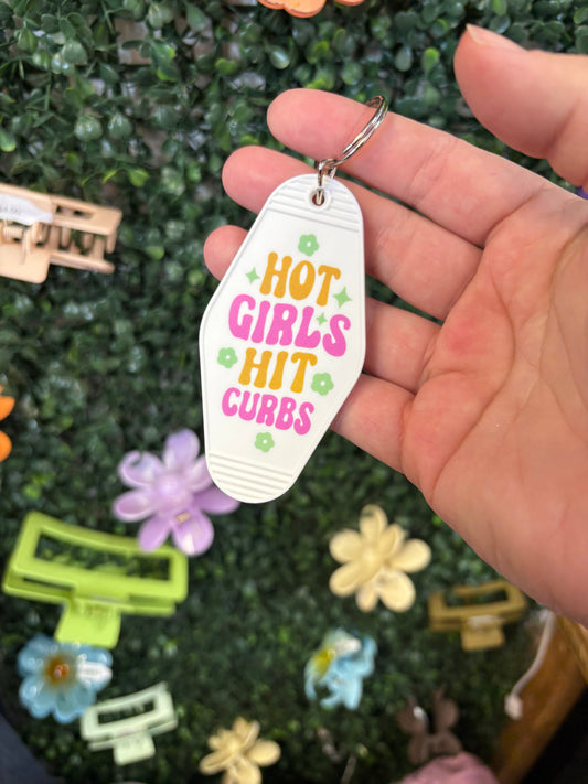 The Hot Girl Keychain