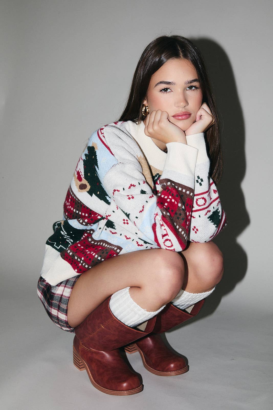 Teddy Christmas Sweater