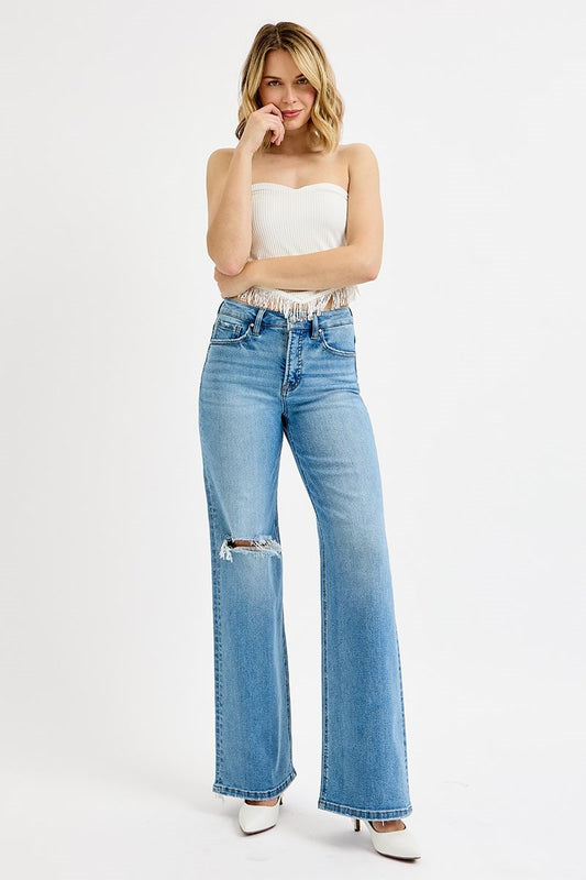 Risen Tummy Control Wide Leg