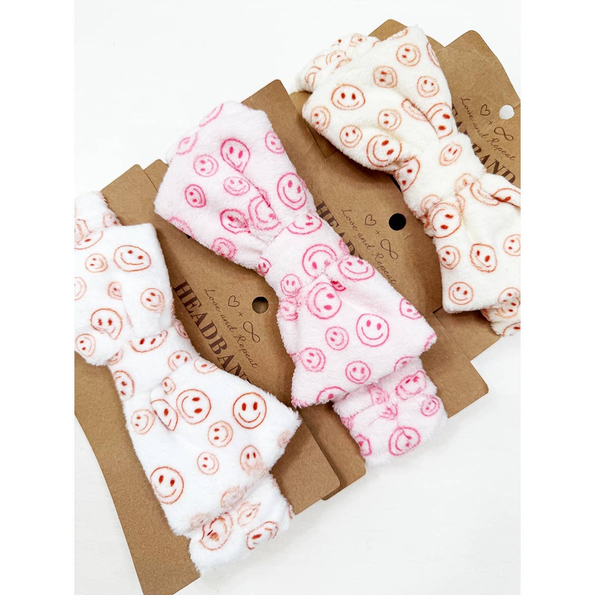 Happy Face Soft Tone Spa Headband