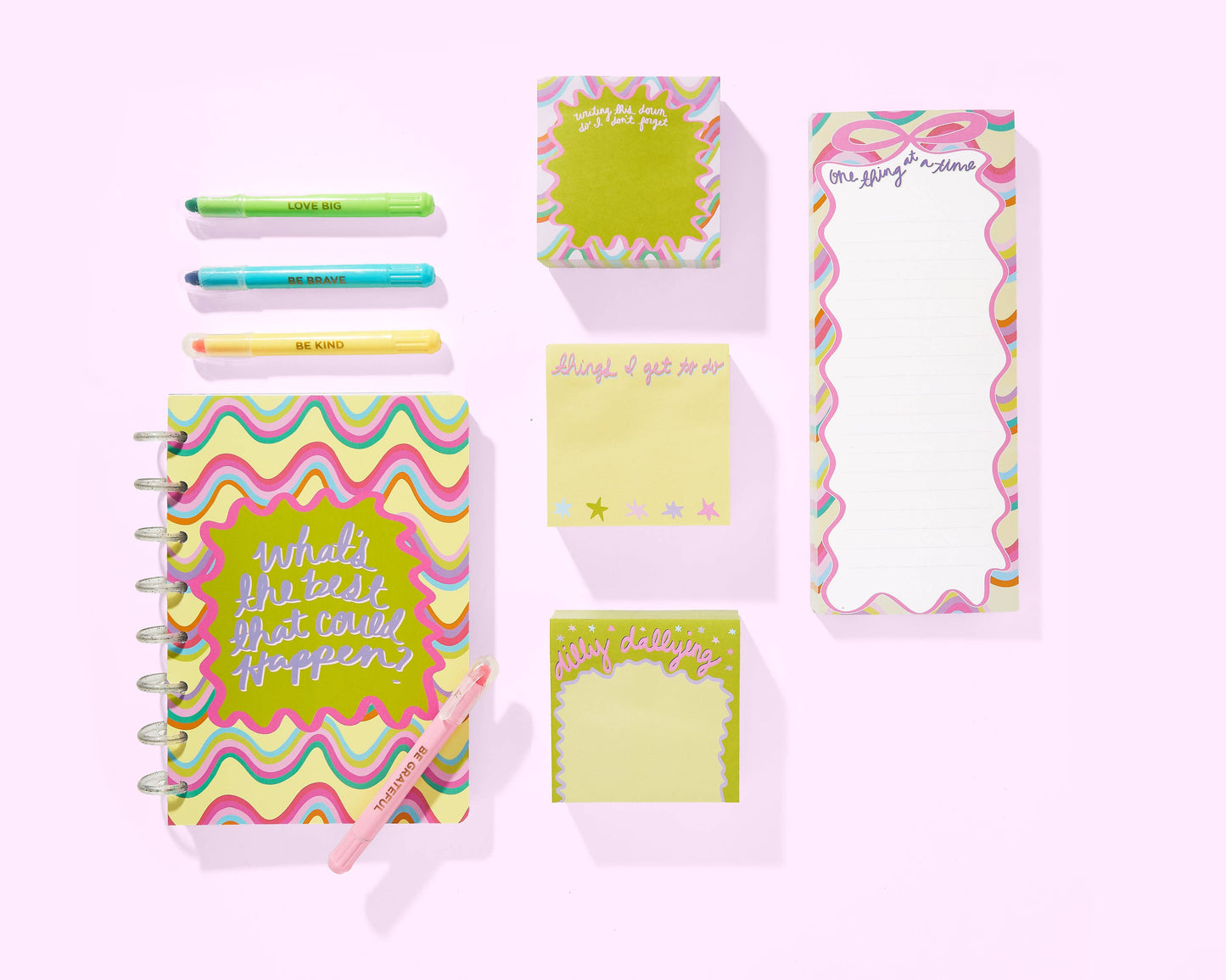 Sticky Notes Pad - "Dilly Dallying" - 300 Sheets