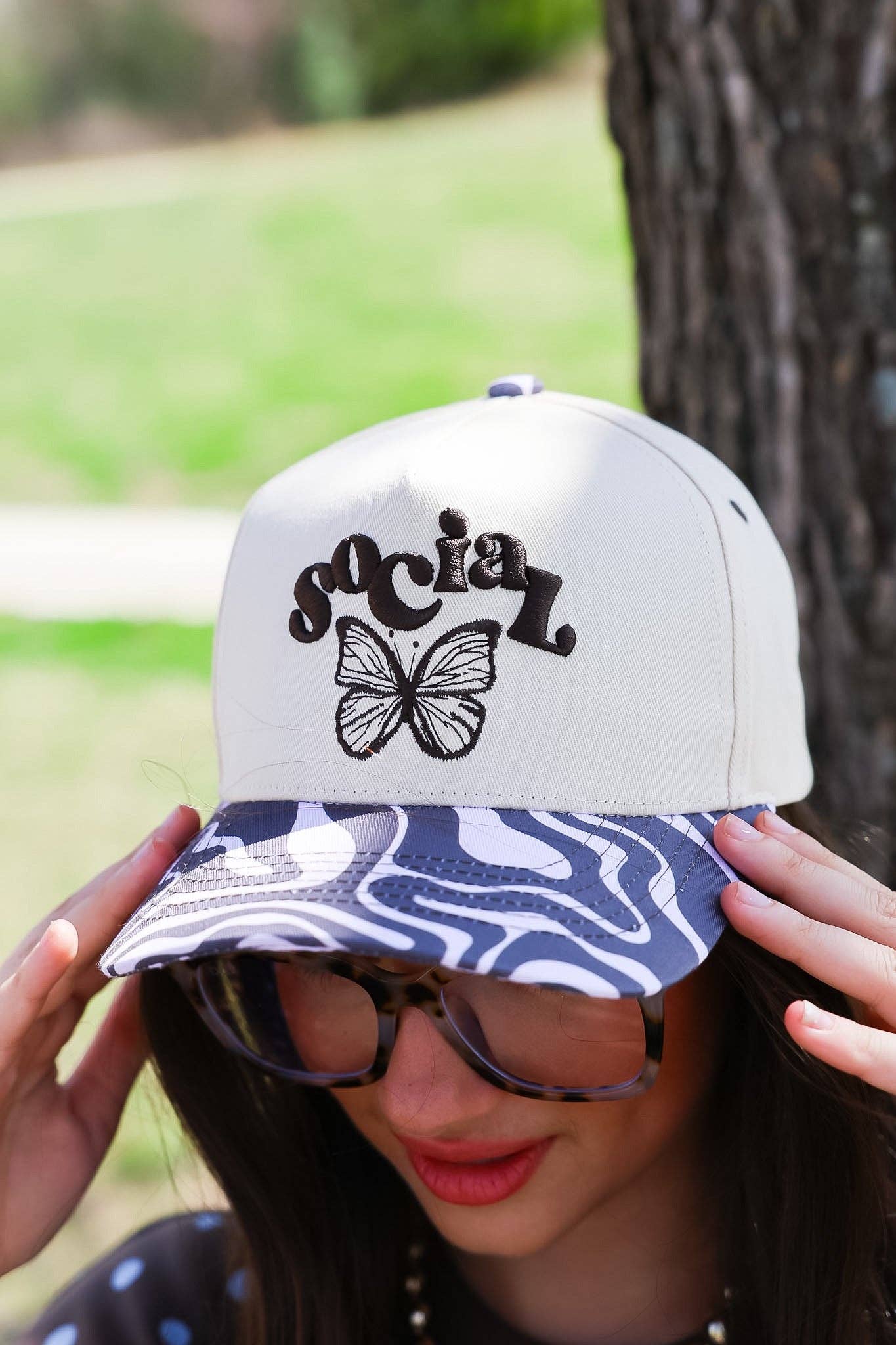 SOCIAL BUTTERFLY CAP