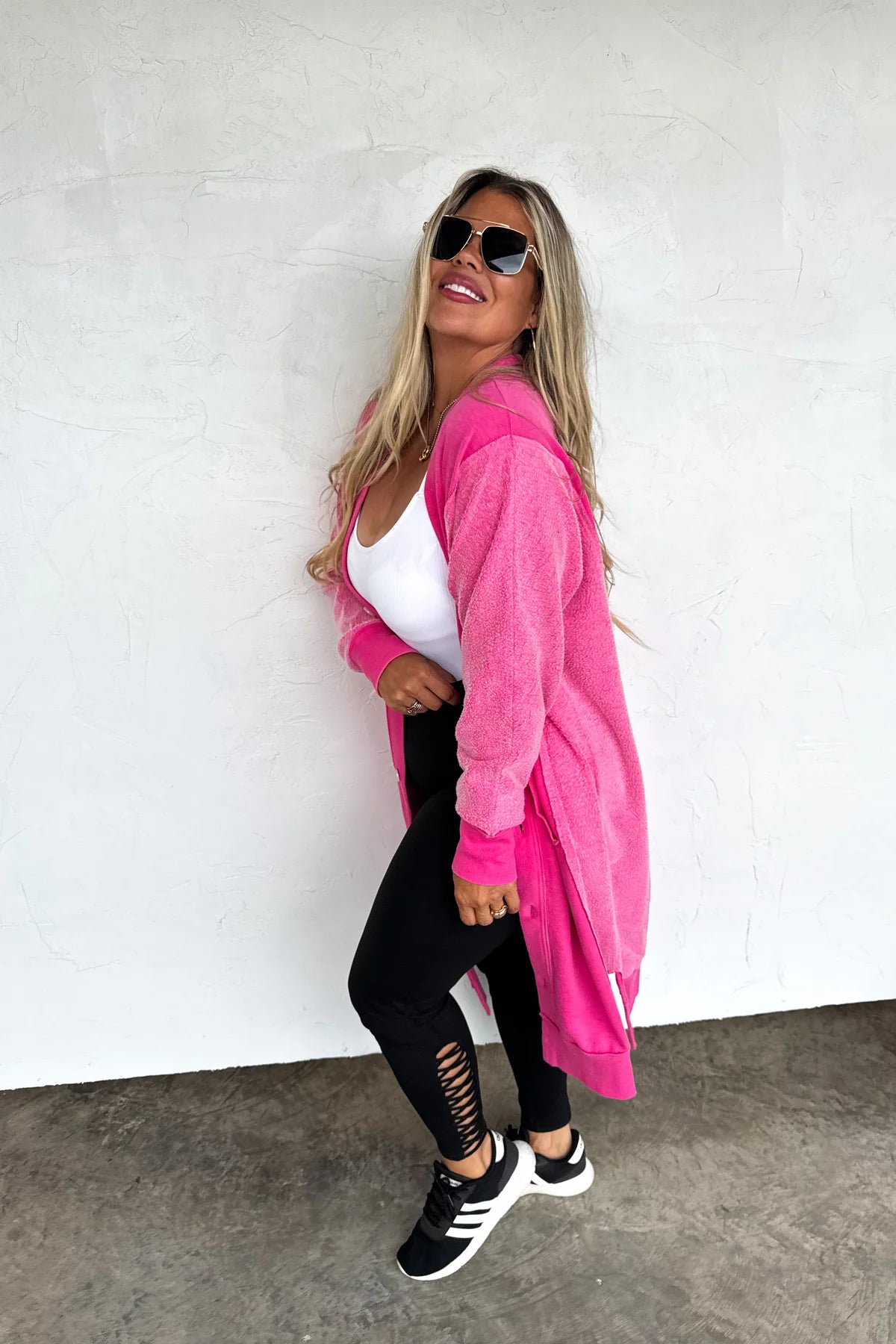 Desi Sweatshirt Cardigan