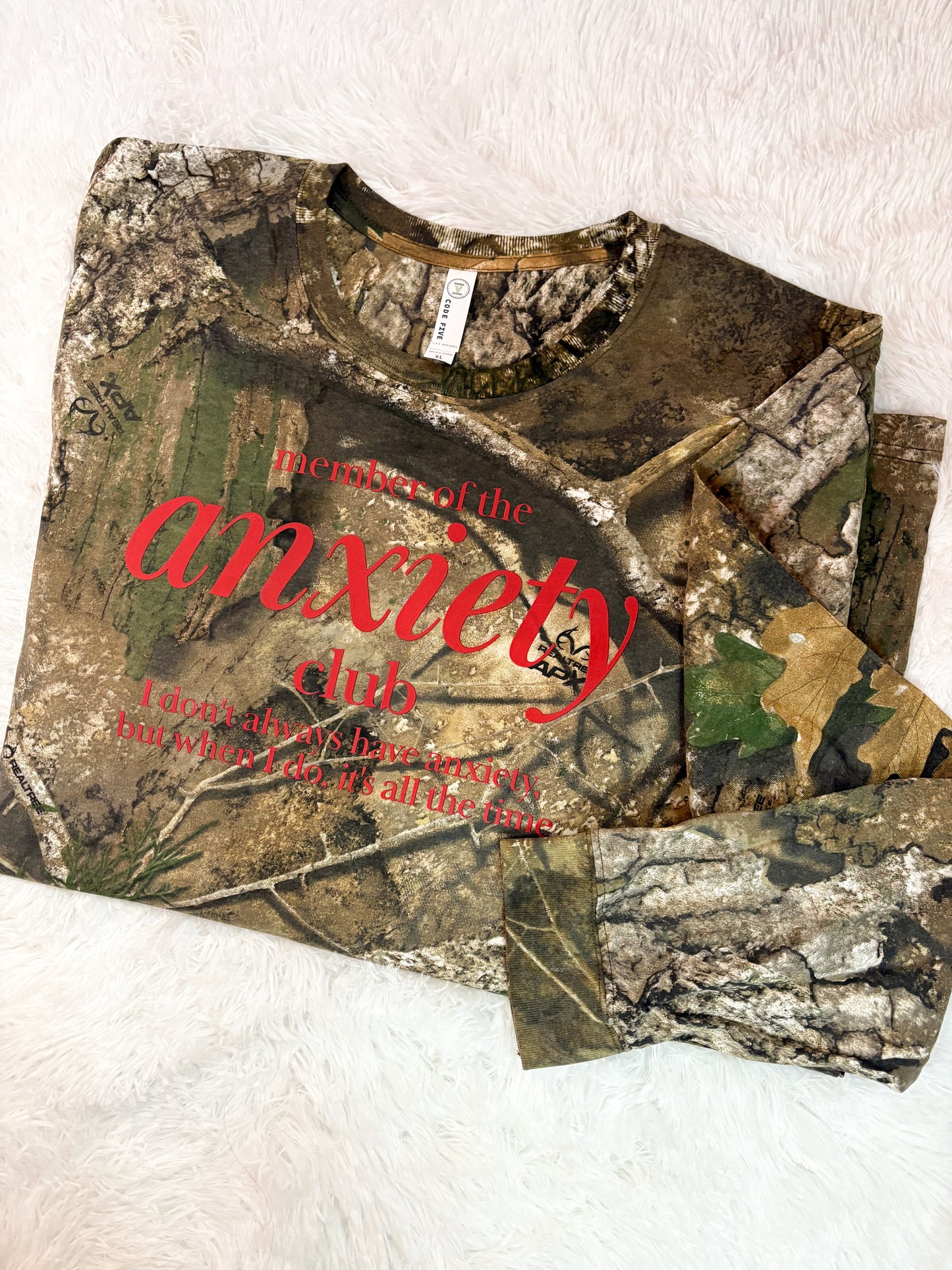 Anxiety Camo Graphic