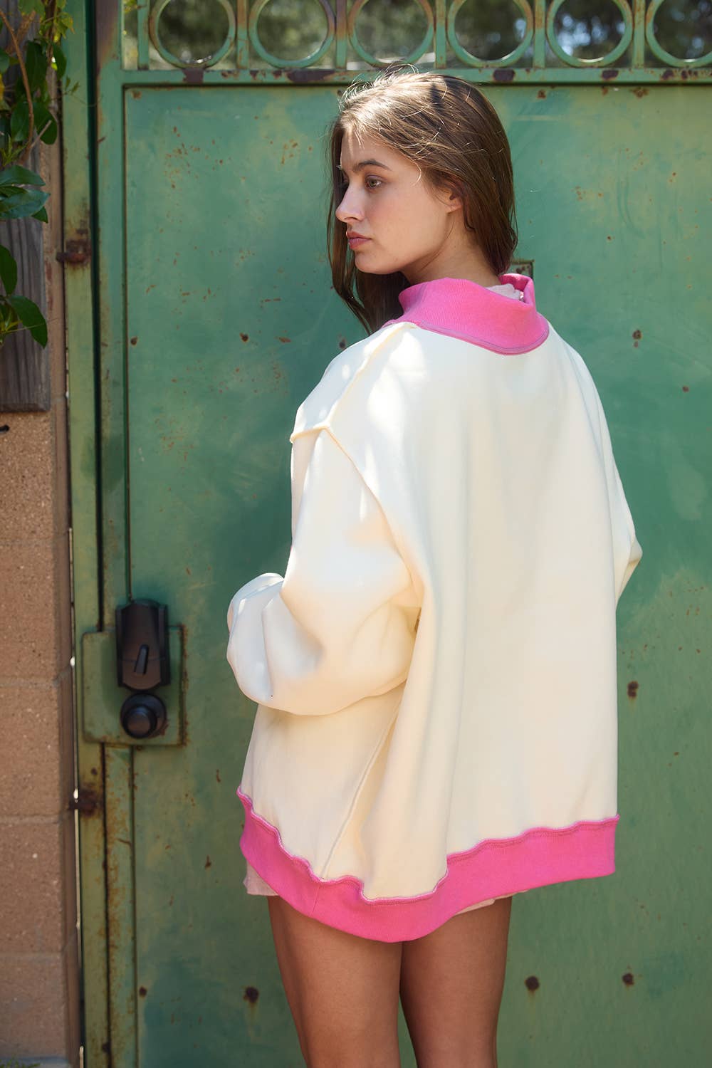 Saved By Grace Mock Neck