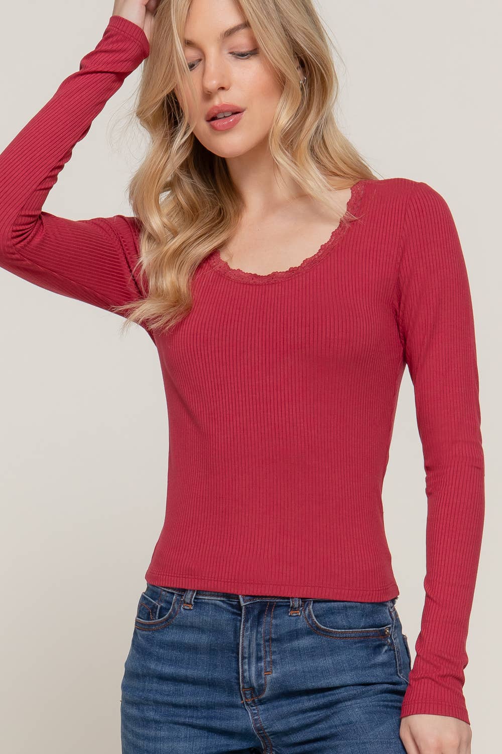 The Lace-Trim Essentials Top