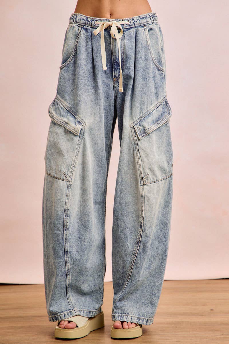 The Downtown Barrel Jean