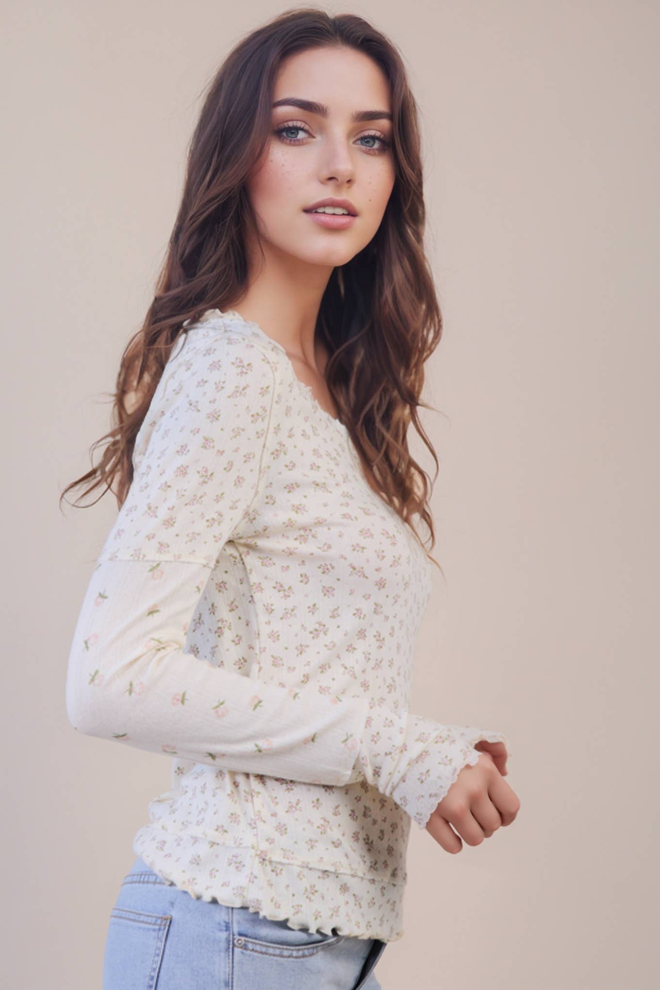 Blush Blossom Long Sleeve